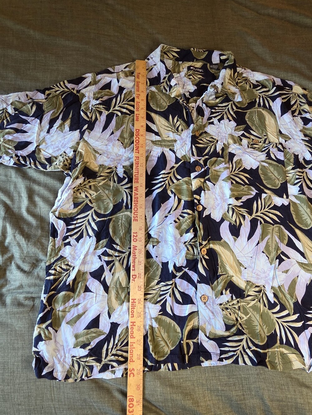 Puritan Button Down Men's Size 2XL - Picture 4 of 5